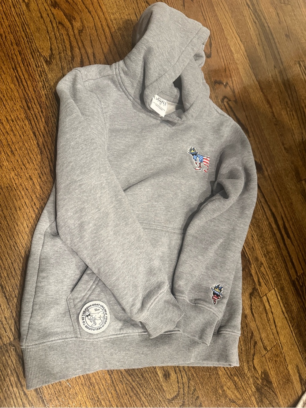 GOAT USA Freedom Hoodie Sweatshirt Youth Large